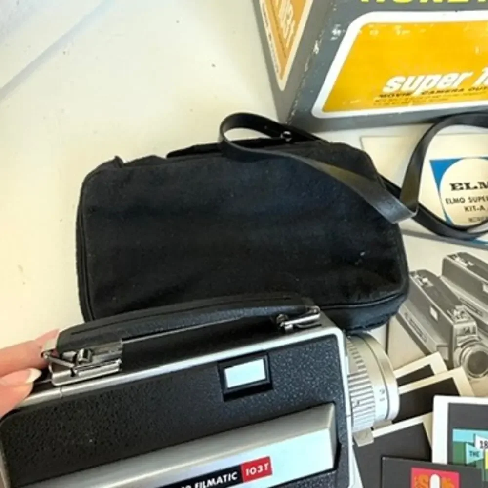 Honeywell Elmo Super 103T 8mm Movie Camera Japan Boxed Kit‎ Vintage Retro